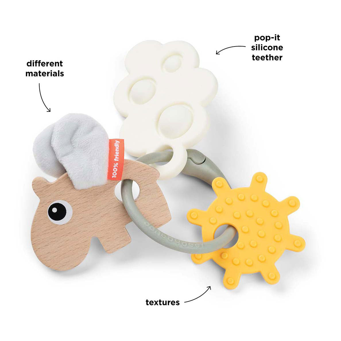 Erledigt von hirschsensorischen Aktivität Ring Happy Clouds