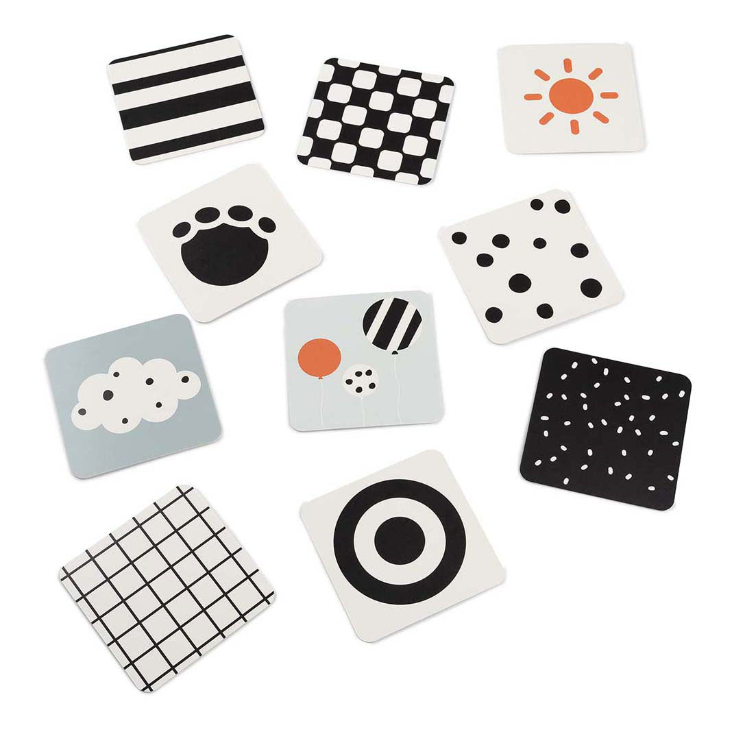 Von Hirschbabykontrastkarten -Hirschfreunden erledigt, 10st.