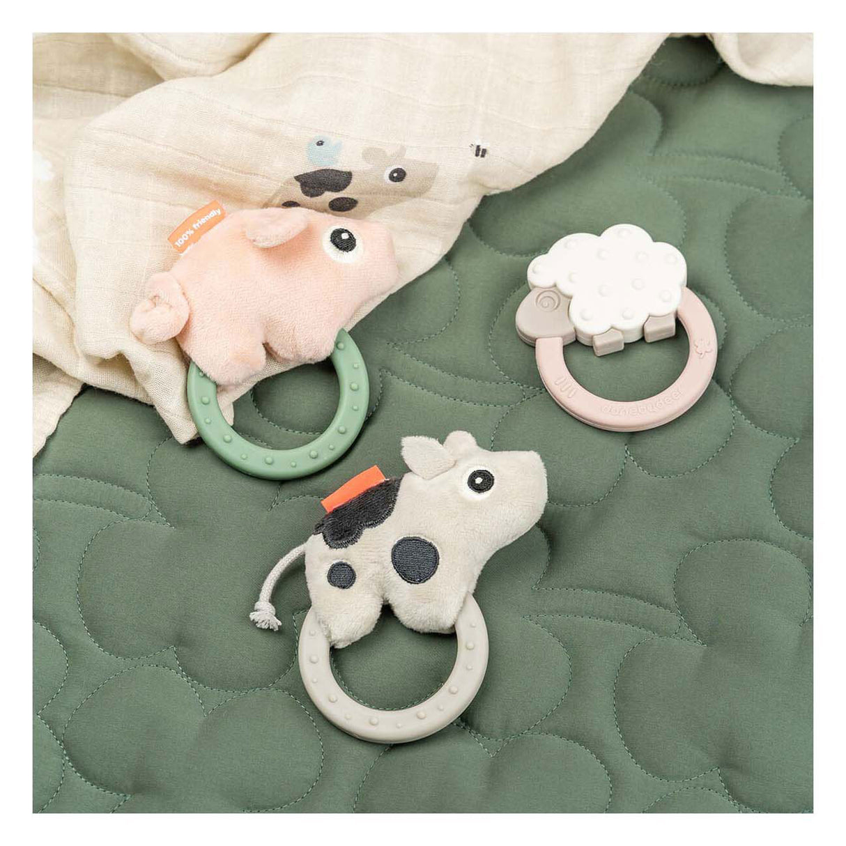 Hecho por ciervo Rammelaar Bijtring Dotti beige