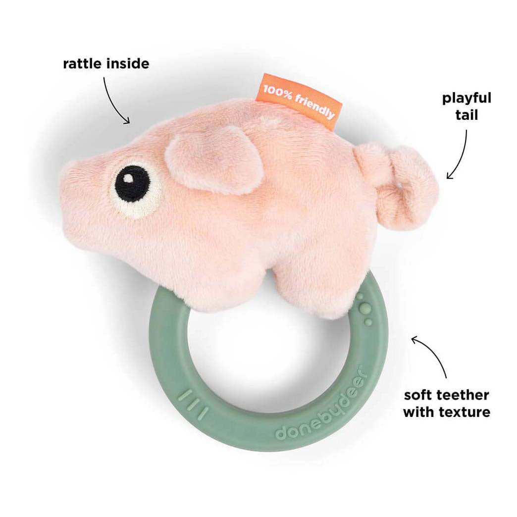 Hecho por el sonajero sensorial de los ciervos.