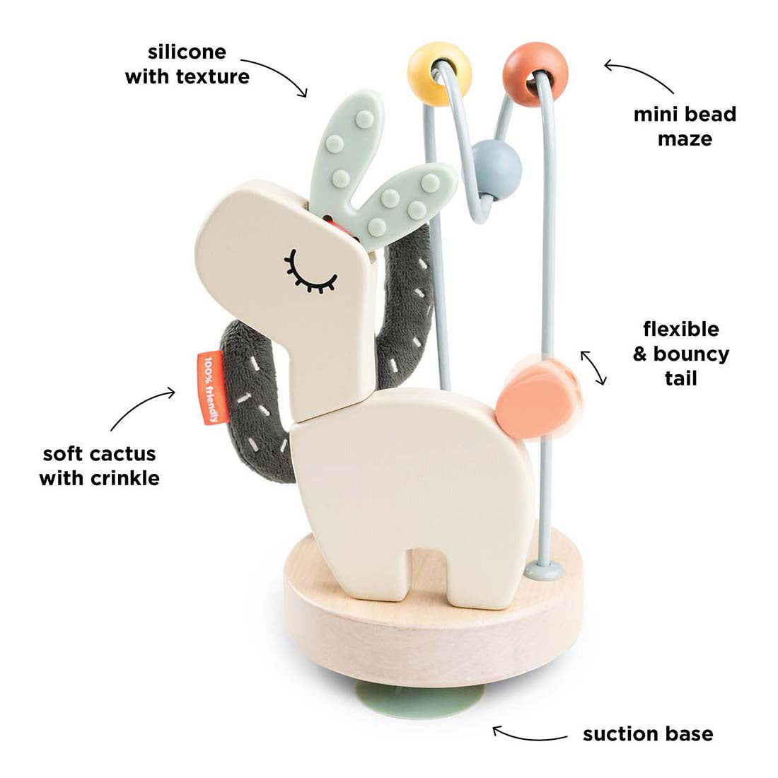 Erledigt durch Hirschmotorkabine Spirale mit Saugnapfbecher Lalee Beige