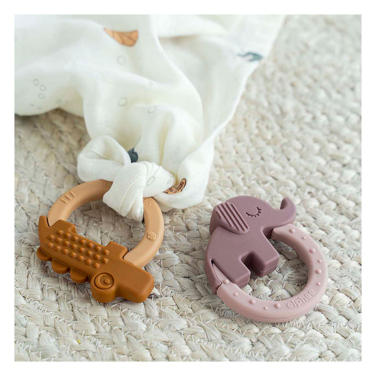 Hecho por ciervos mordiendo los amigos de los ciervos Mostaza Pink, 2st.