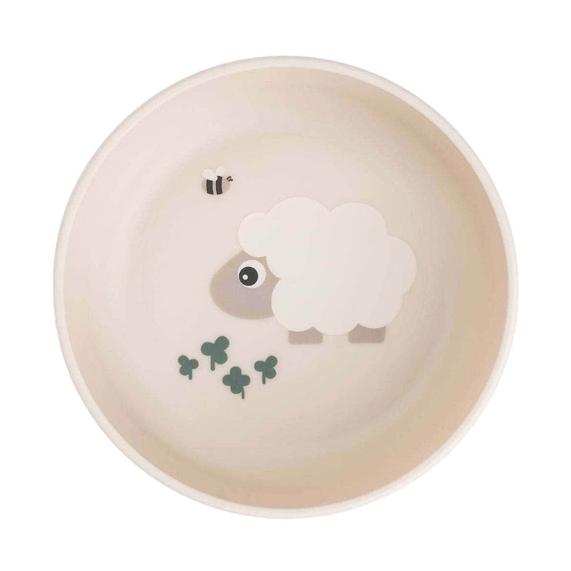 Fait par l'échelle de consommation de cerfs petits beige de ferme