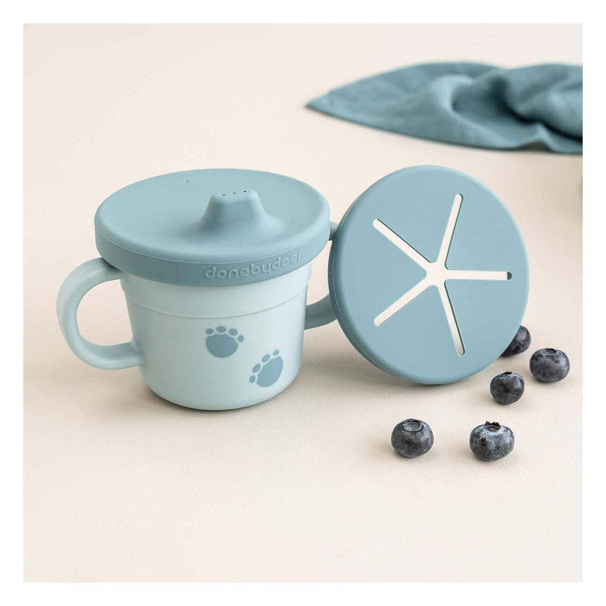 Done by deer spout cup elphee blue, 215ml