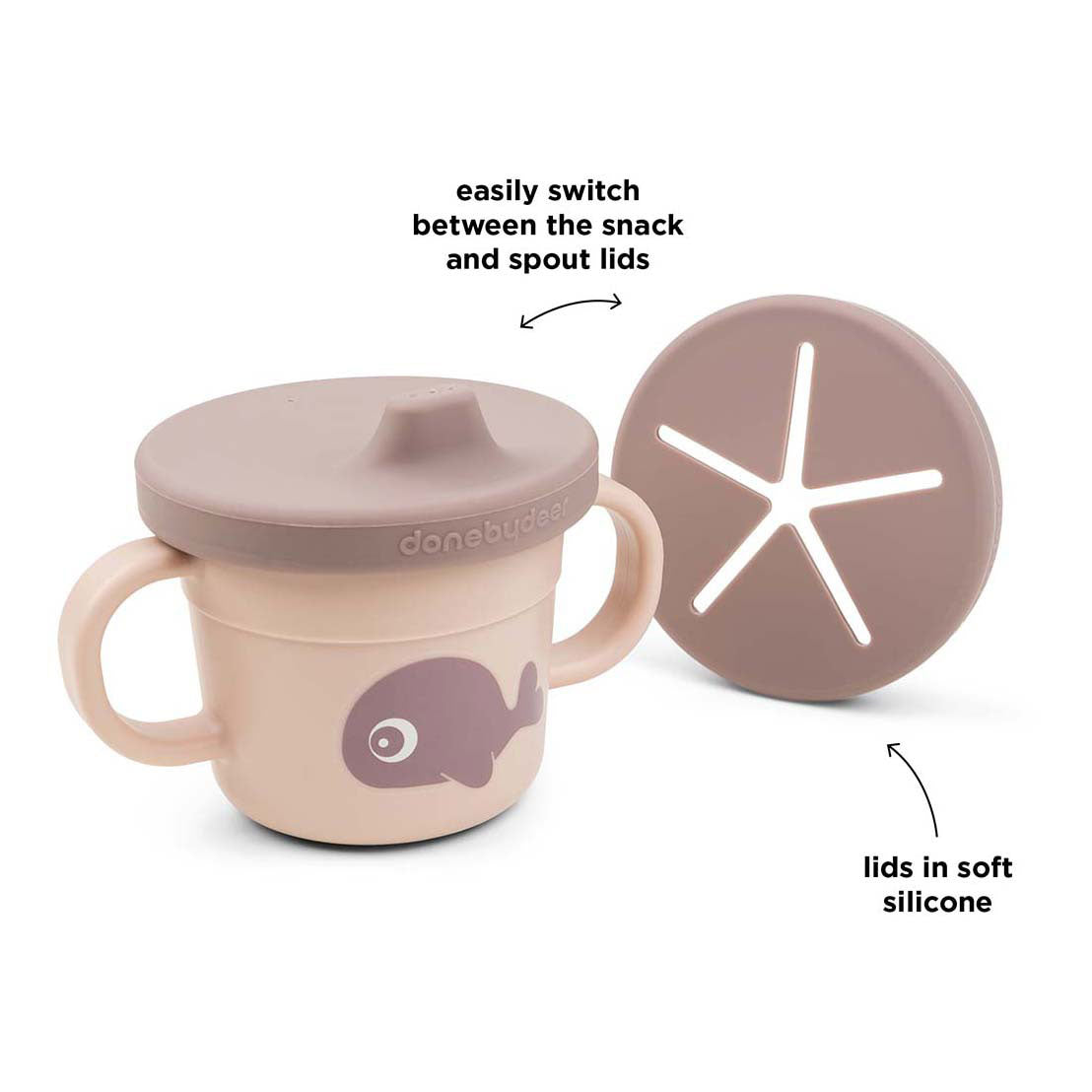 Done by deer food bowl wally pink