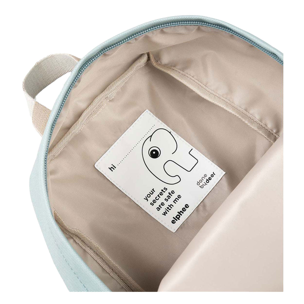 Hecho por la mochila de ciervos Elphee Blue 4 L