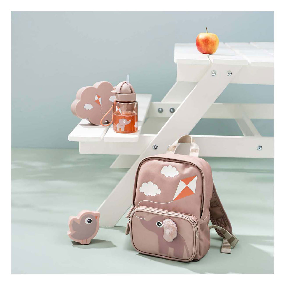 Hecho por la mochila de ciervos Elphee Pink 4 L