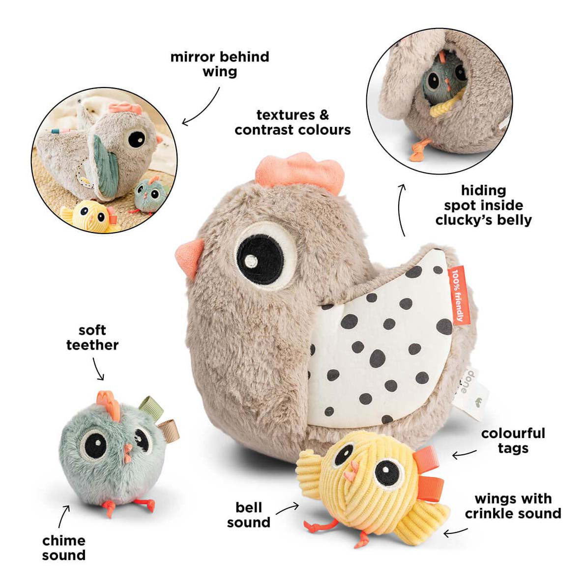 Done by deer activities cuddle hide seek