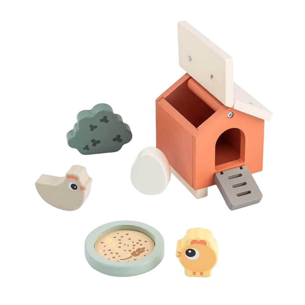 Done by deer tiny farm wooden playset clucky