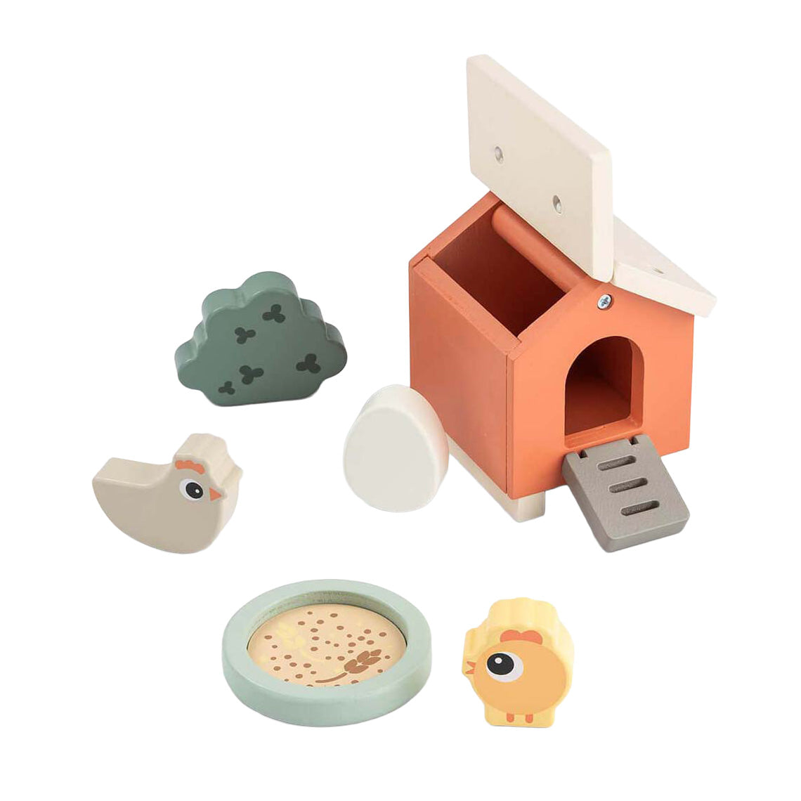 Done by deer tiny farm wooden playset clucky