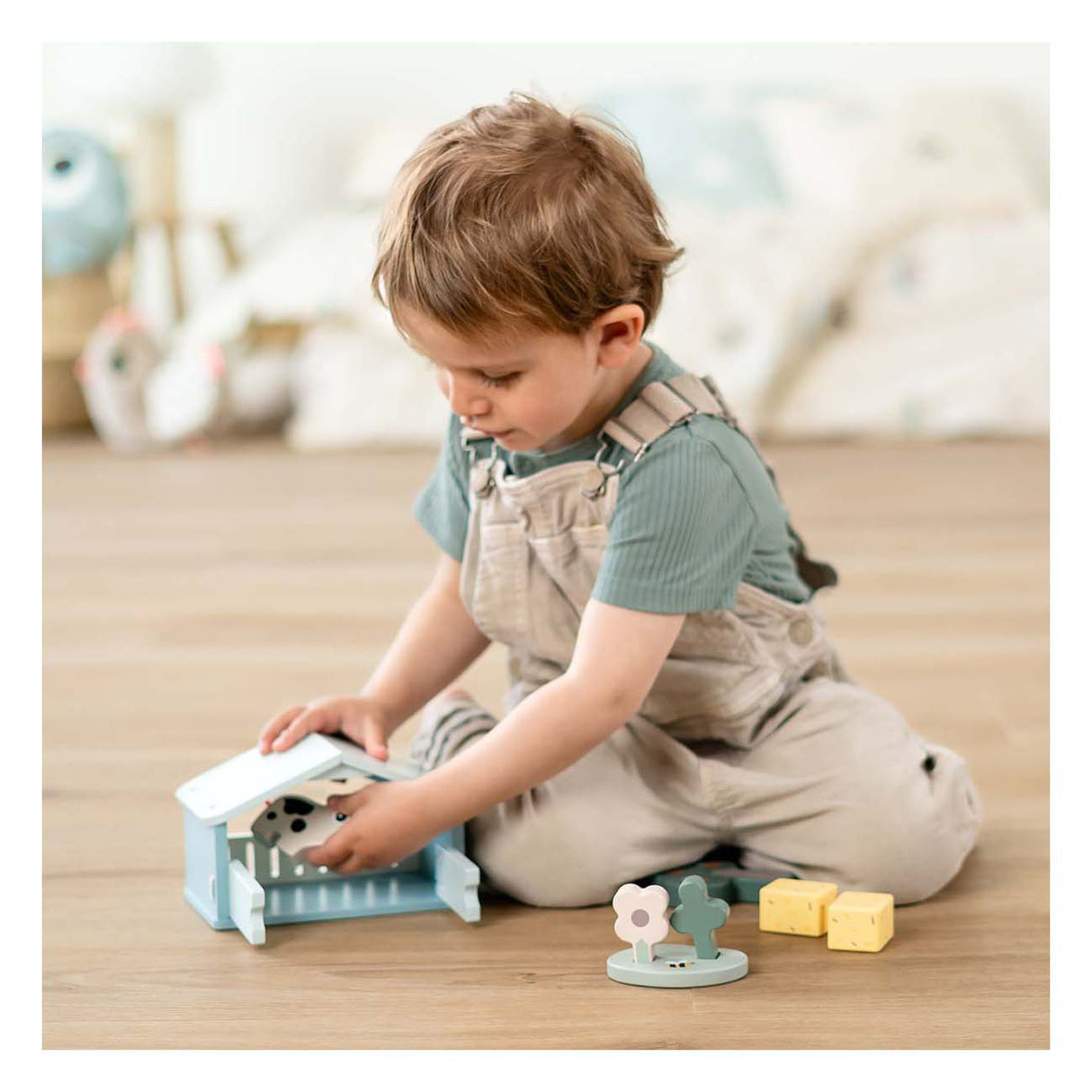 Done by deer tiny farm wooden playset dotti