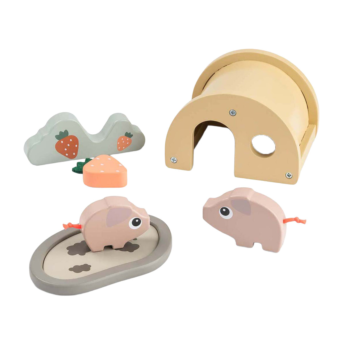 Done by deer tiny farm wooden playset pigee