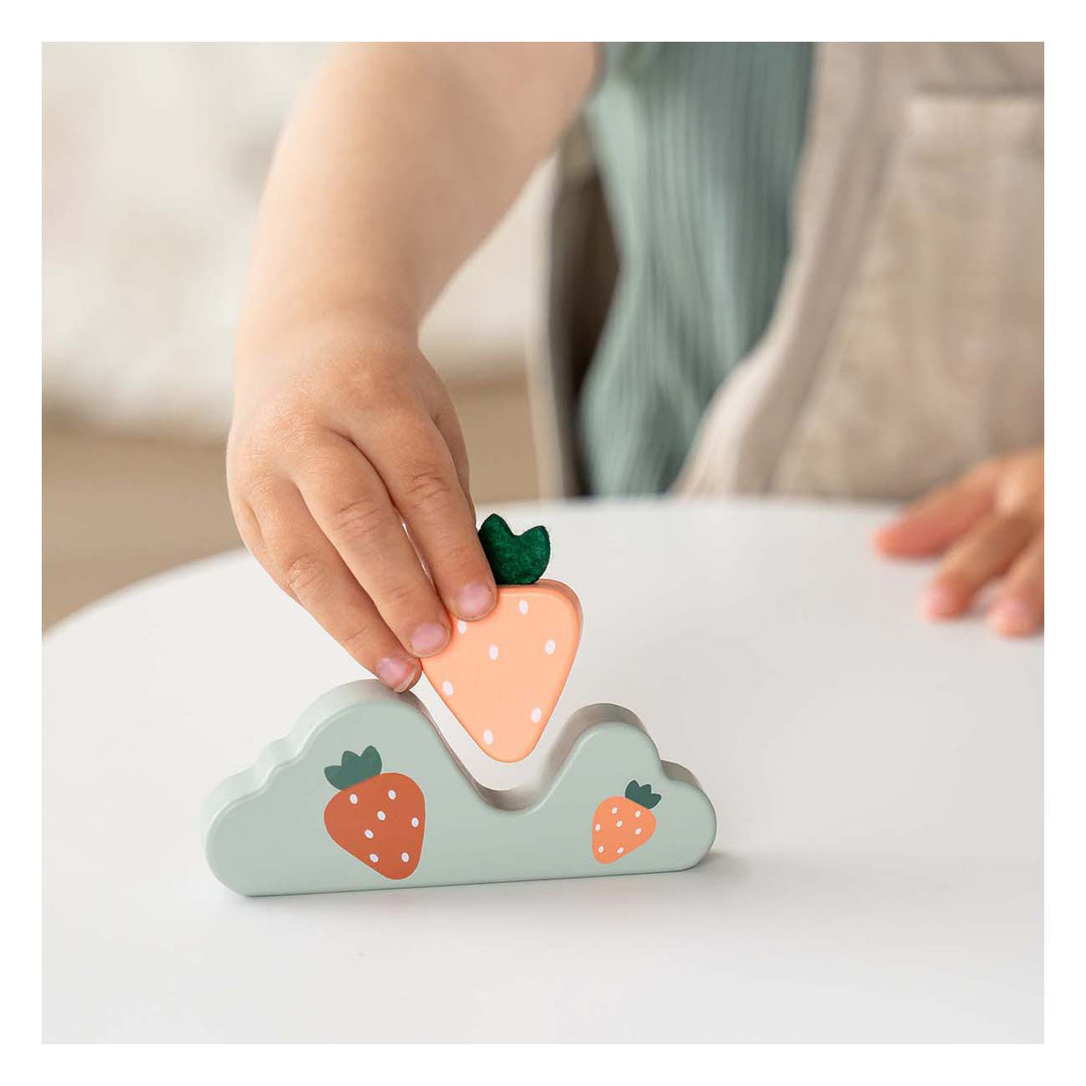 Done by deer tiny farm wooden playset pigee