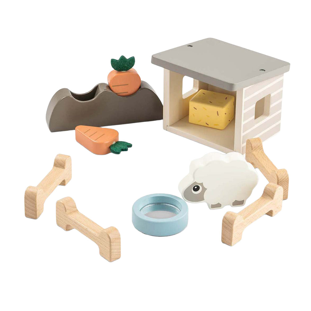 Done by deer tiny farm wooden playset sheepy