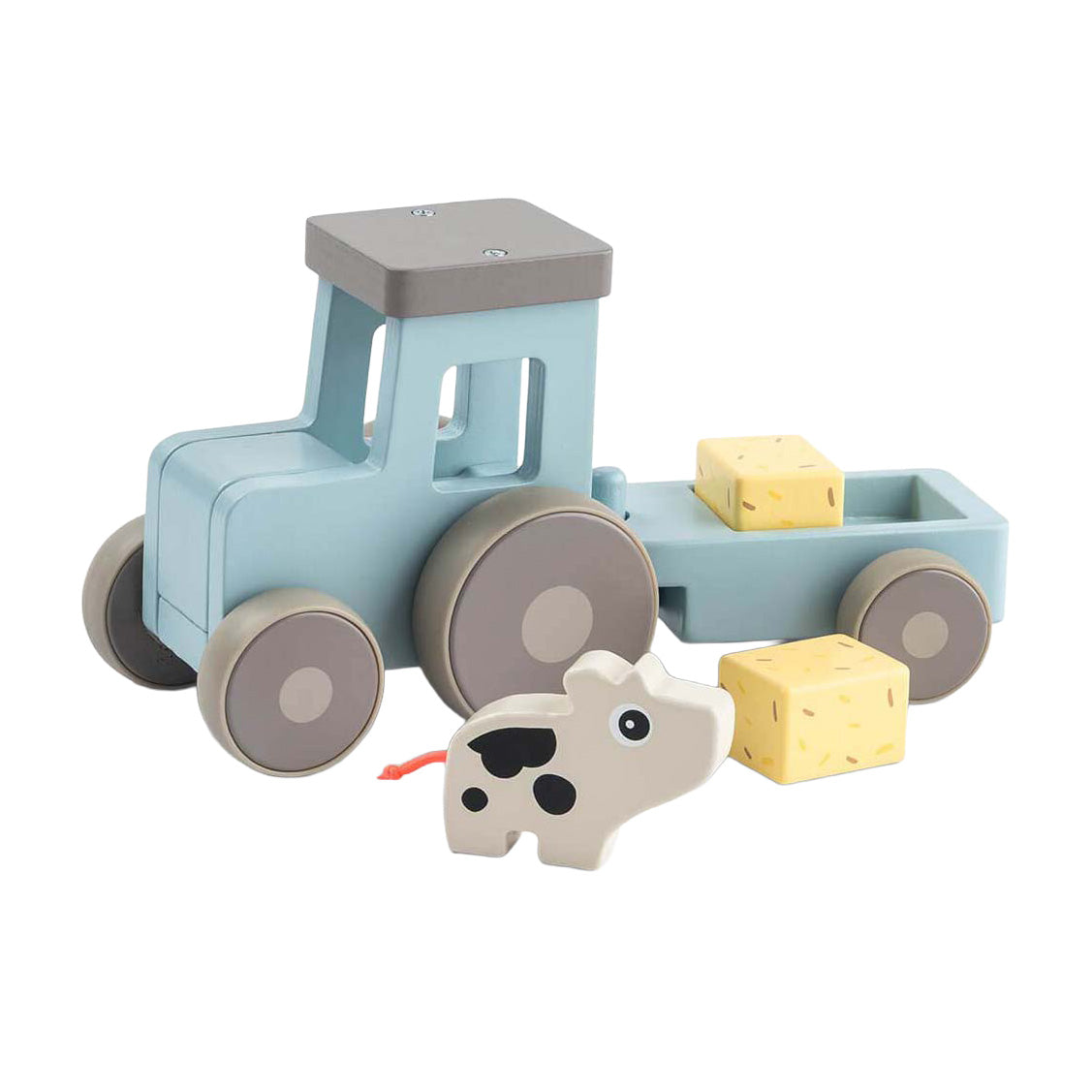 Done by deer tiny farm wooden tractor dotti blue