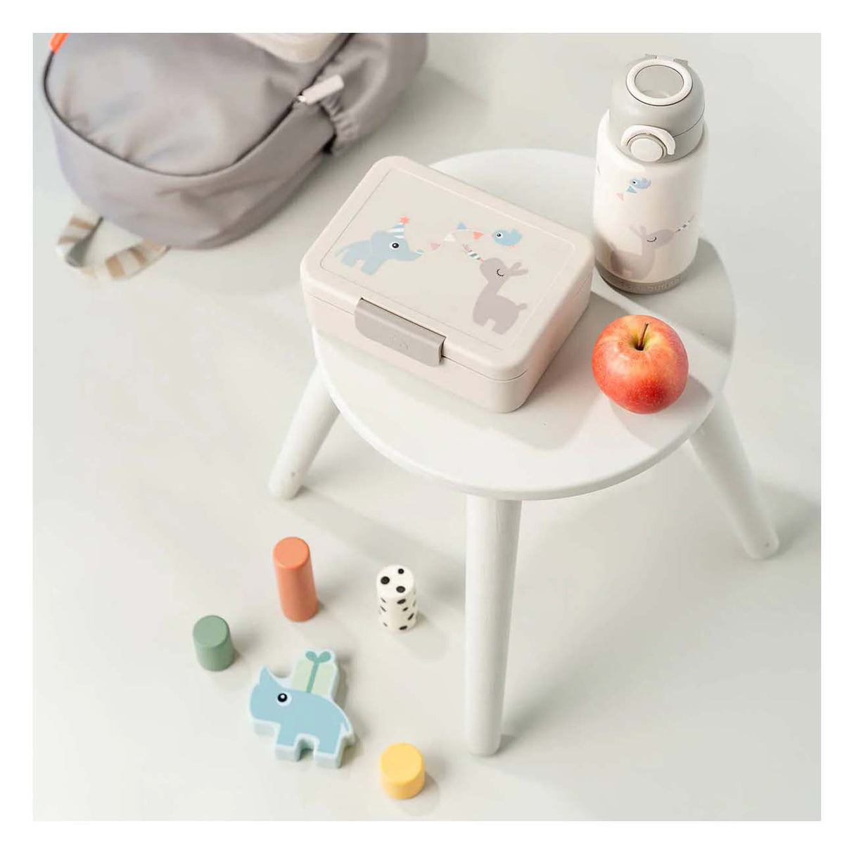 Done by deer broodtrommel met vakken - beige