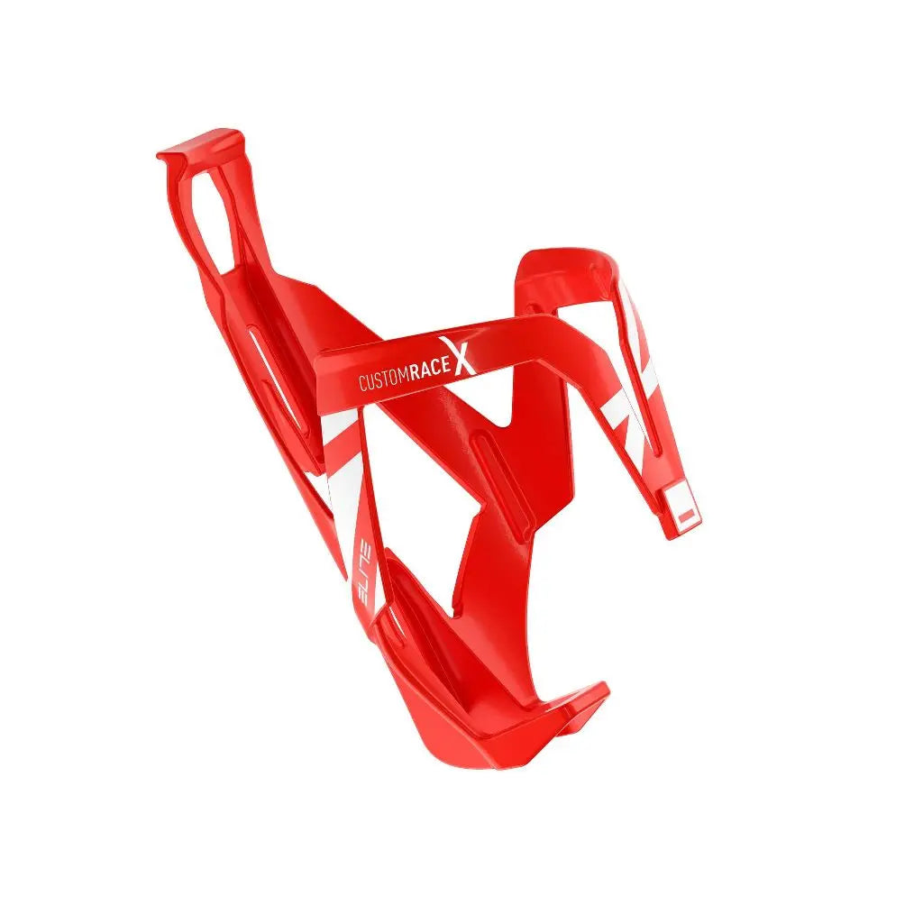 Elite bottle cage custom race plus mod. 16 flaschenh.cust.race red gloss white graphic