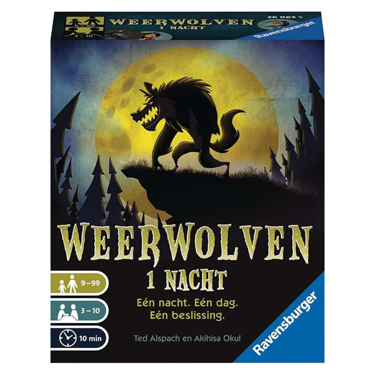Ravensburger vlkodlaci 1 noc - kapesní hra | 2 ks