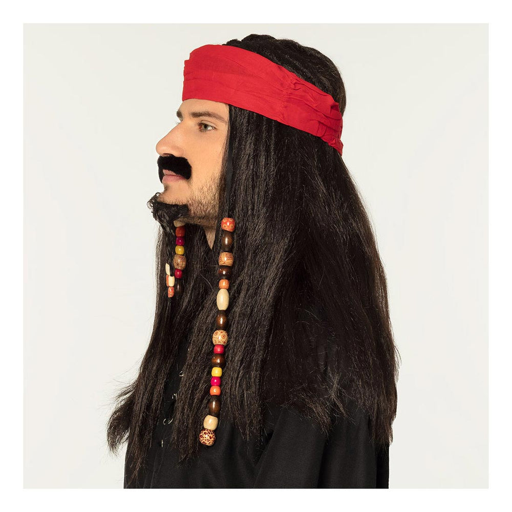 Boland Wig Tobias With Bandana, Mustache And Beard