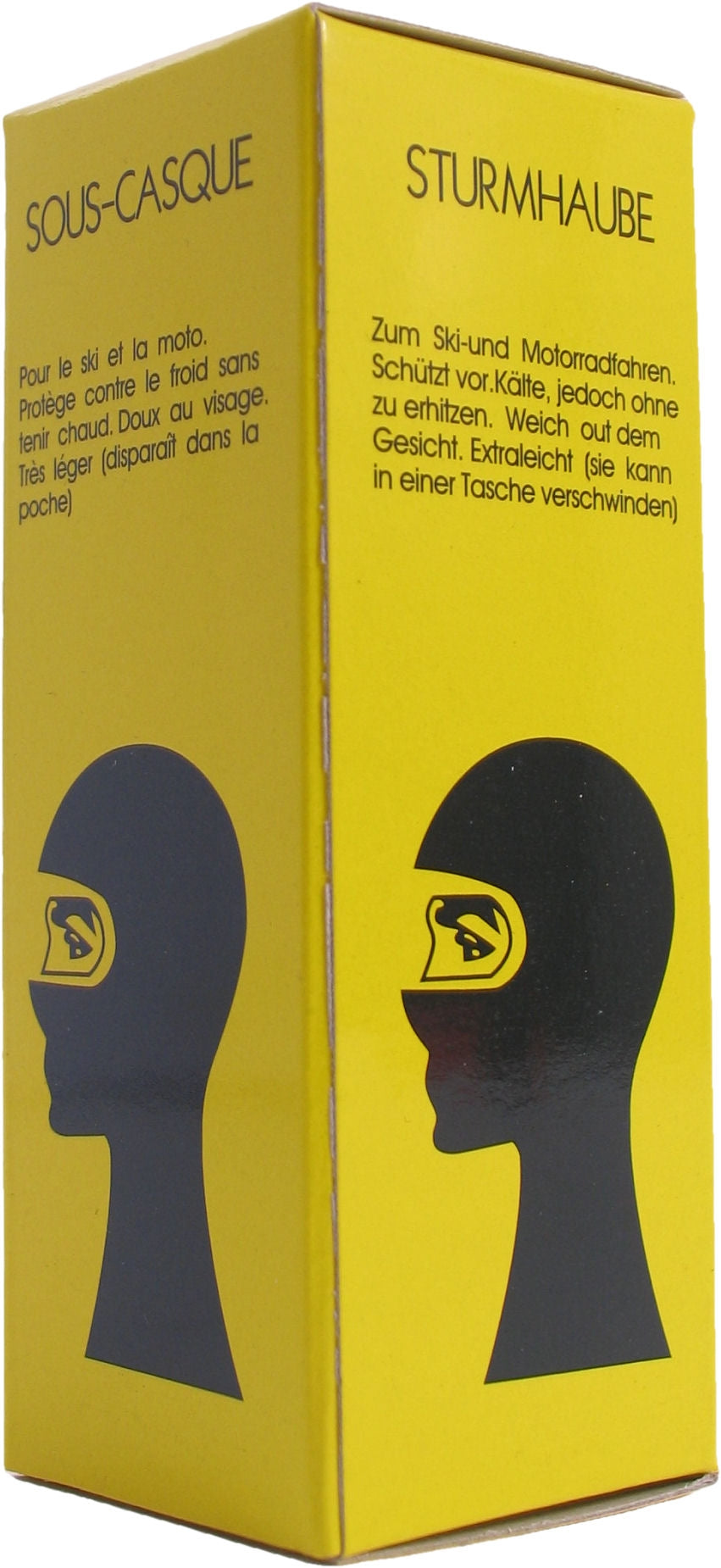 Kantenhelmhut aus 100% Baumwolle - Schwarz