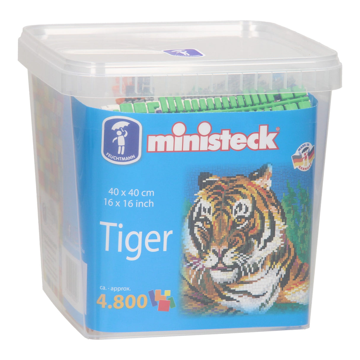 Ministeck tiger xxl hink, 4800dlg.