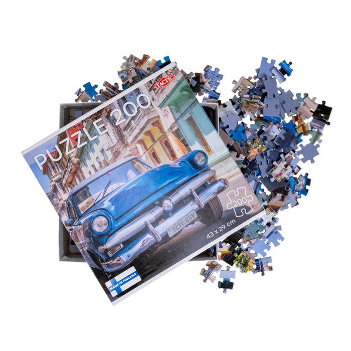 Auto vintage puzzle tattica invana, 200 °.