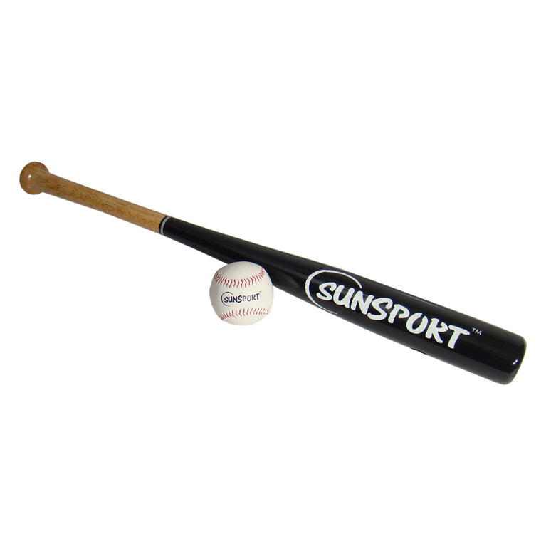 Tactic bex sunsport baseball bat with ball, 71cm