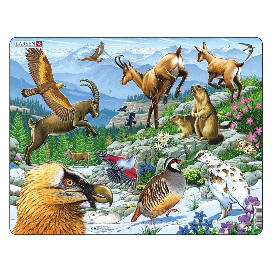 Selecta Larsen Pluzzle Animals - Alpes, 55º.