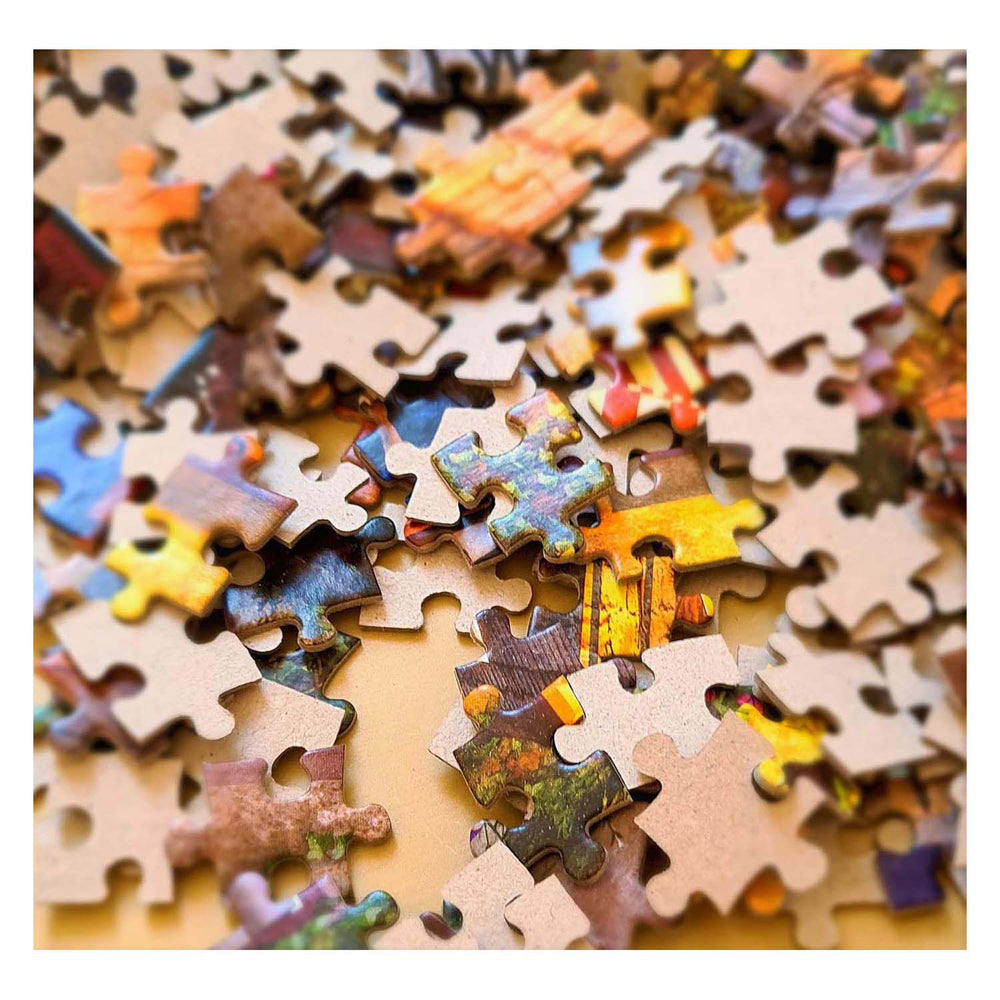 Selecta castorland jigsaw puzzle sunflowers in a peacock vase, 1000 pcs.
