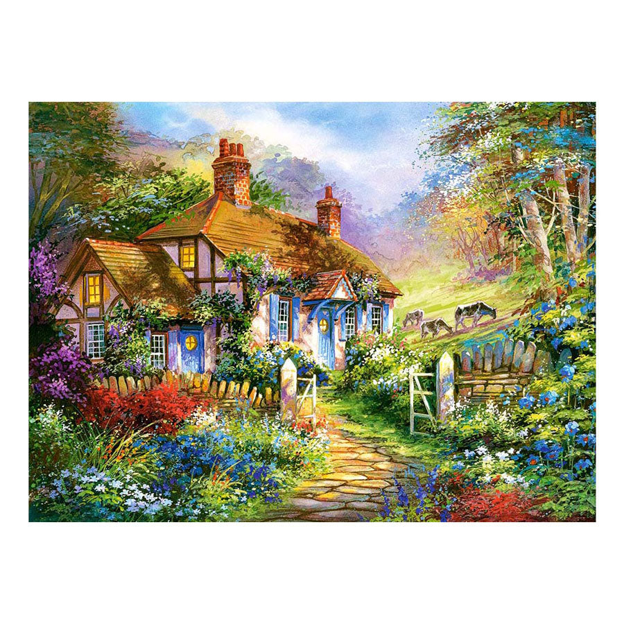 Selecta castorland legpuzzel forrest cottage, 3000st.