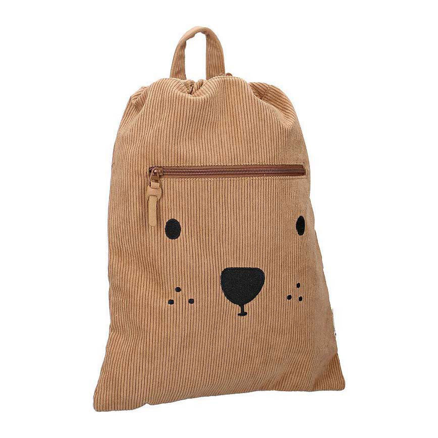 Kidzroom kuntosalilaukku prahan karhu innoissaan