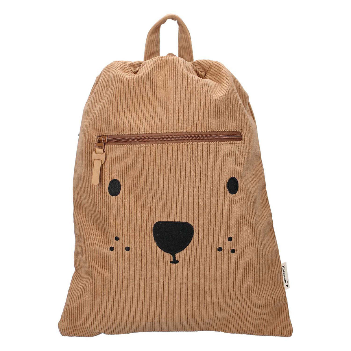 Kidzroom kuntosalilaukku prahan karhu innoissaan