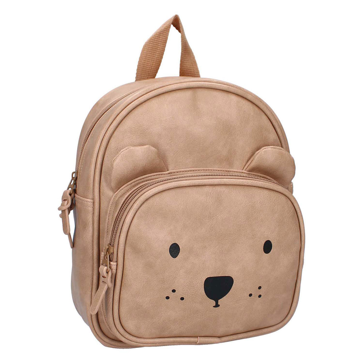 Mochila Kidzroom porto beary couro animado