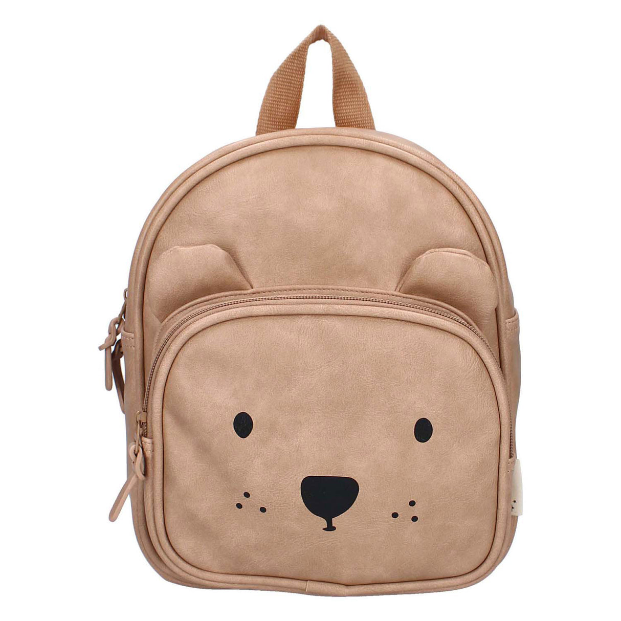 Mochila Kidzroom porto beary couro animado
