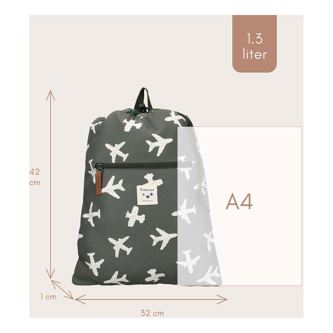 Kidzroom gym bag prague adore more