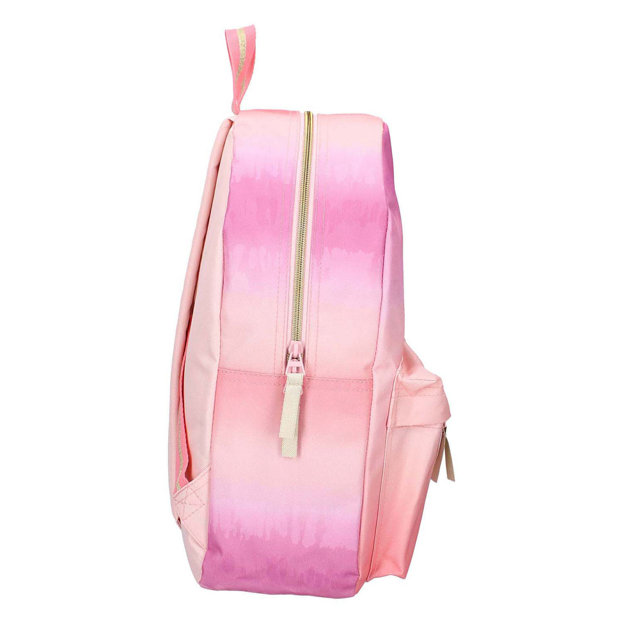 Mochila de beso lácteo amor y risa rosa
