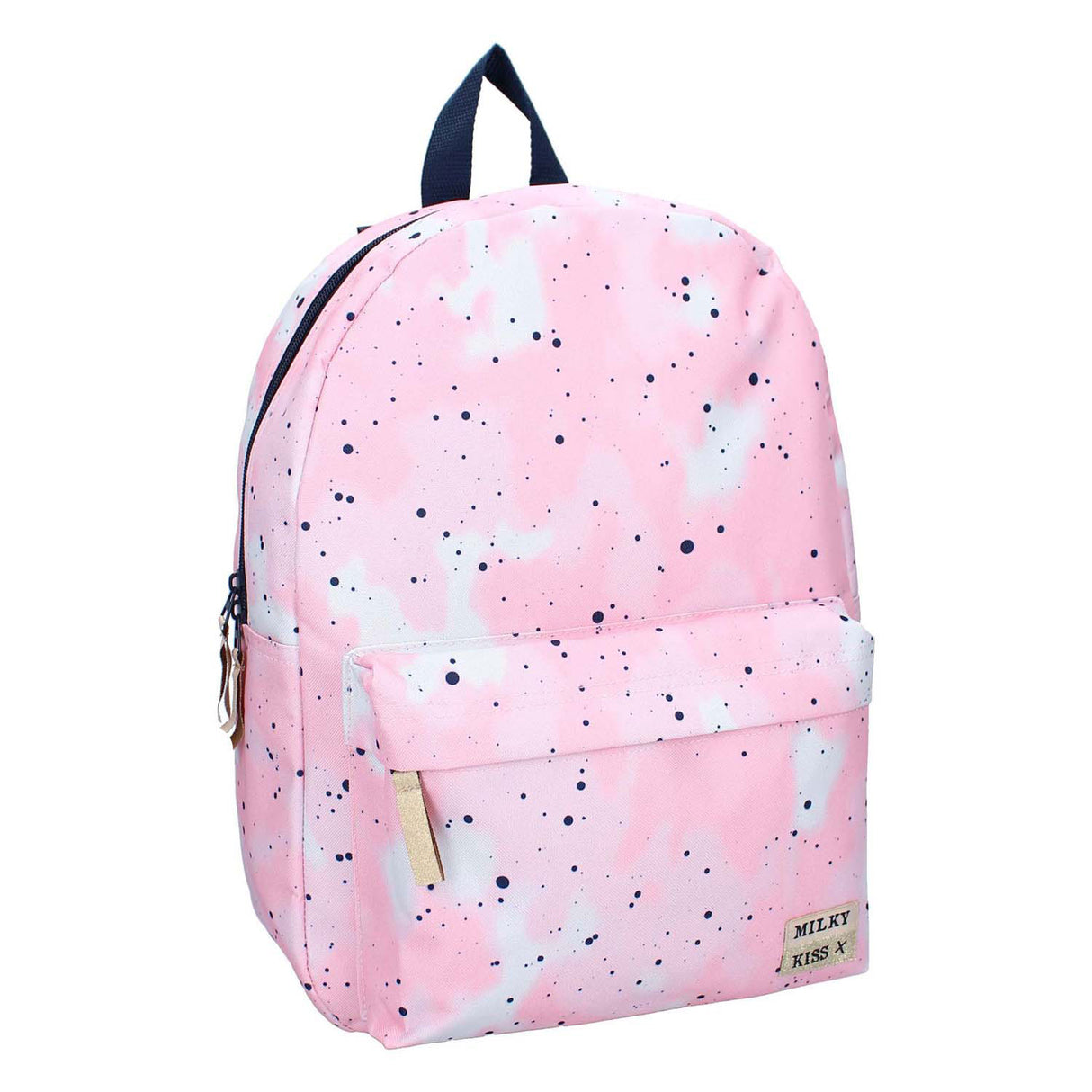 Раница Milky kiss с удебелен стил на точки