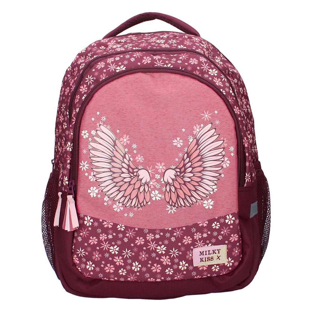 Milky Kiss backpack wild bliss flowers, 3 compartments