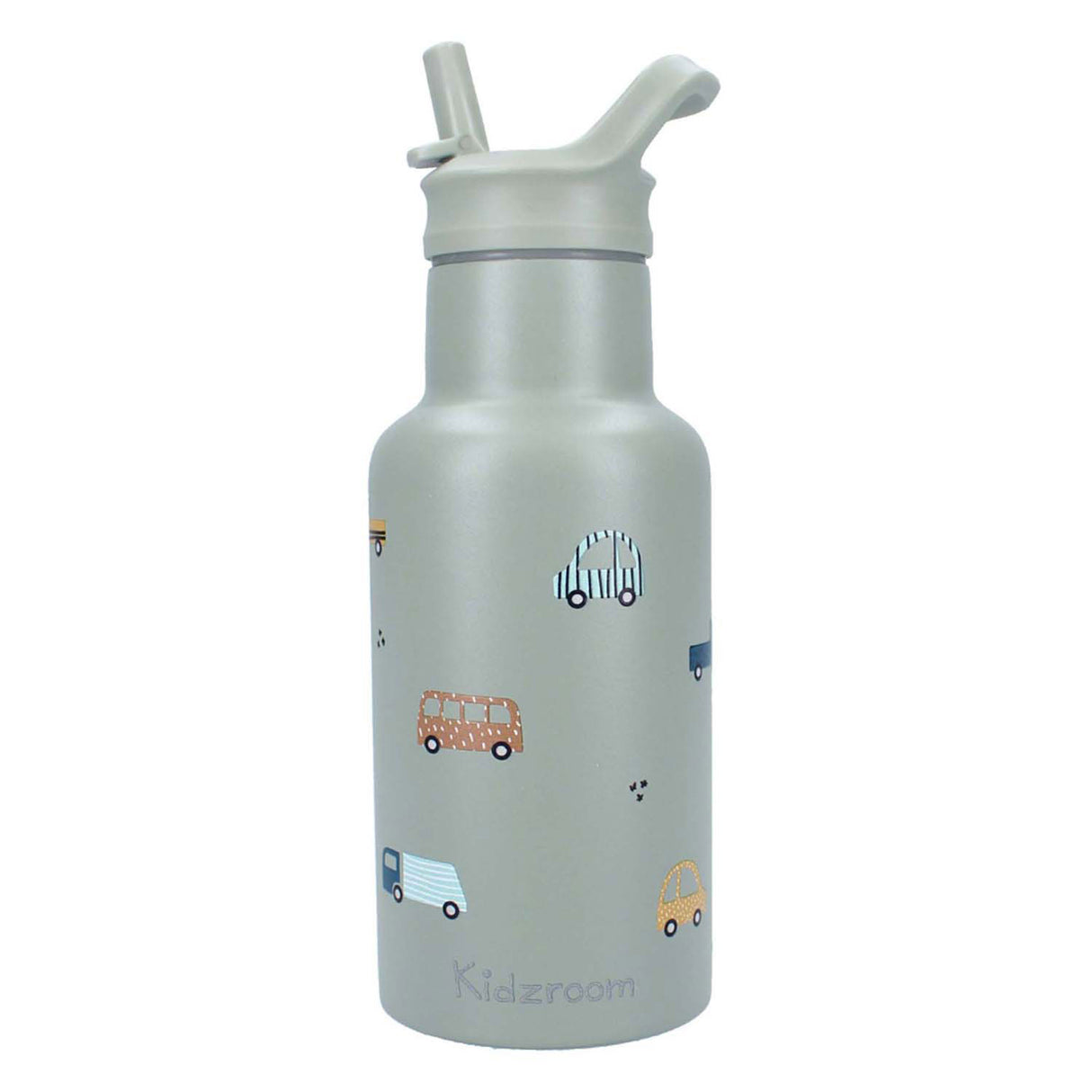 Kidzroom juomapullo makea sips ajoneuvoja, 350ml