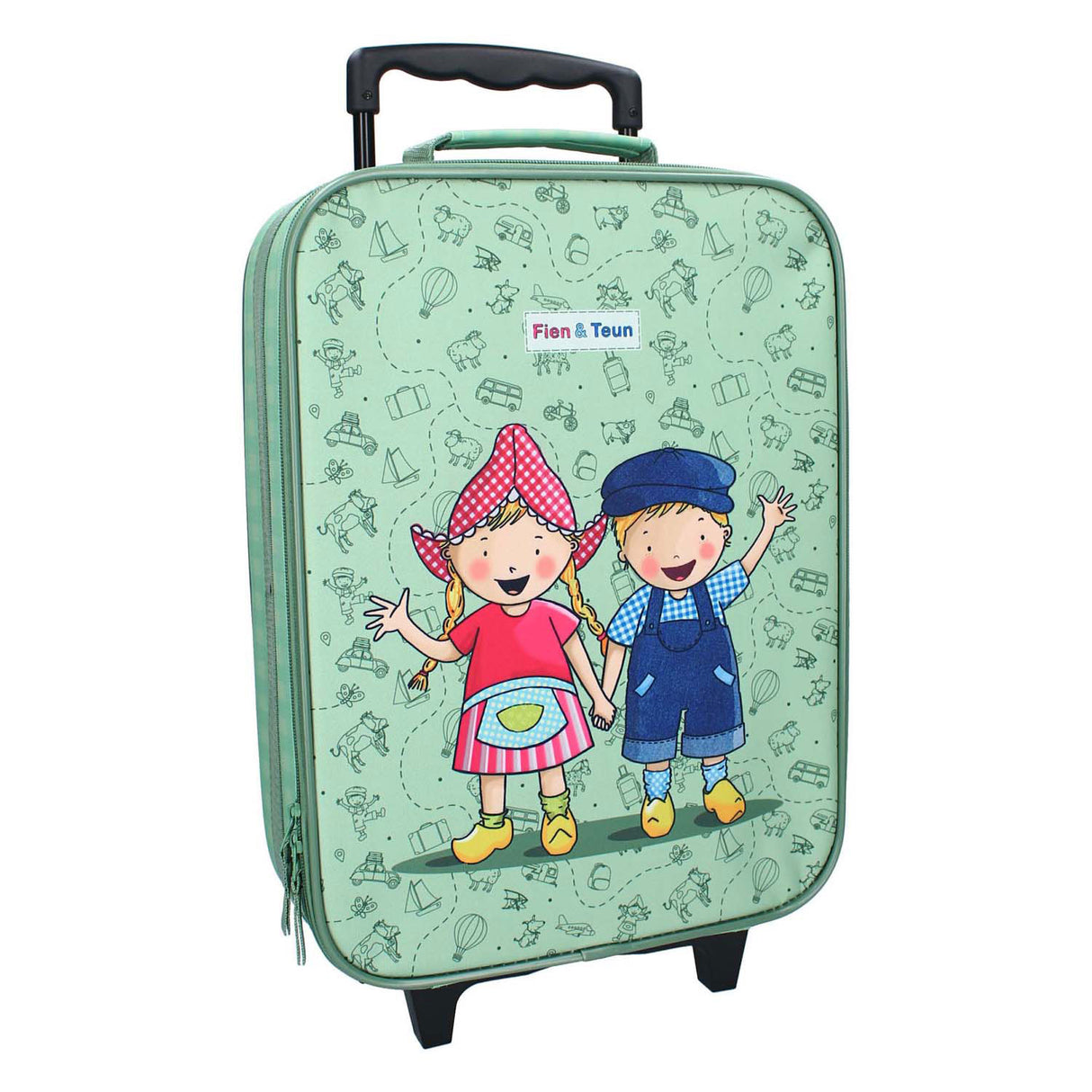 Cairde ainmhithe culaith tralaí Vadobag fien agus teun