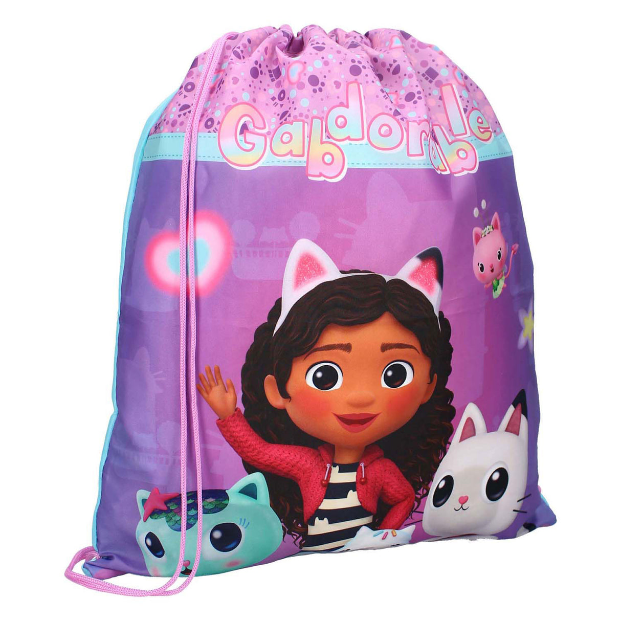 Vadobag gabbys dockhus gymväska obegränsat äventyr