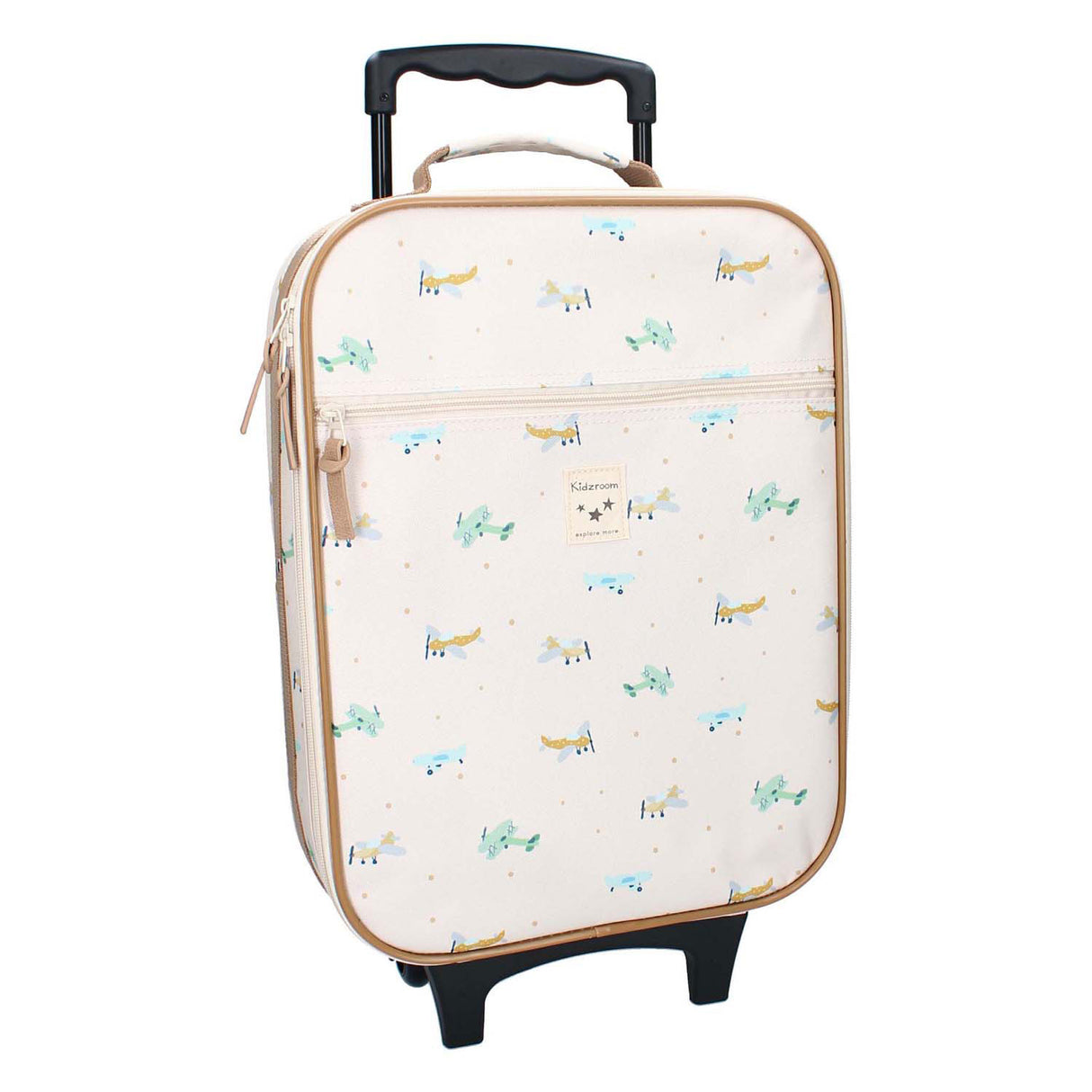 Kidzroom trolley suitcase small talk - airplanes