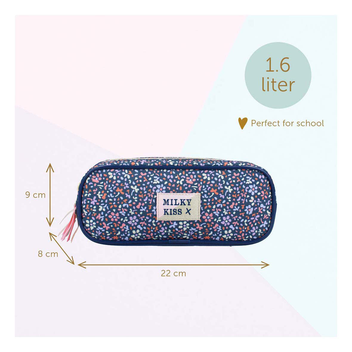 Milky kiss etui floral fame