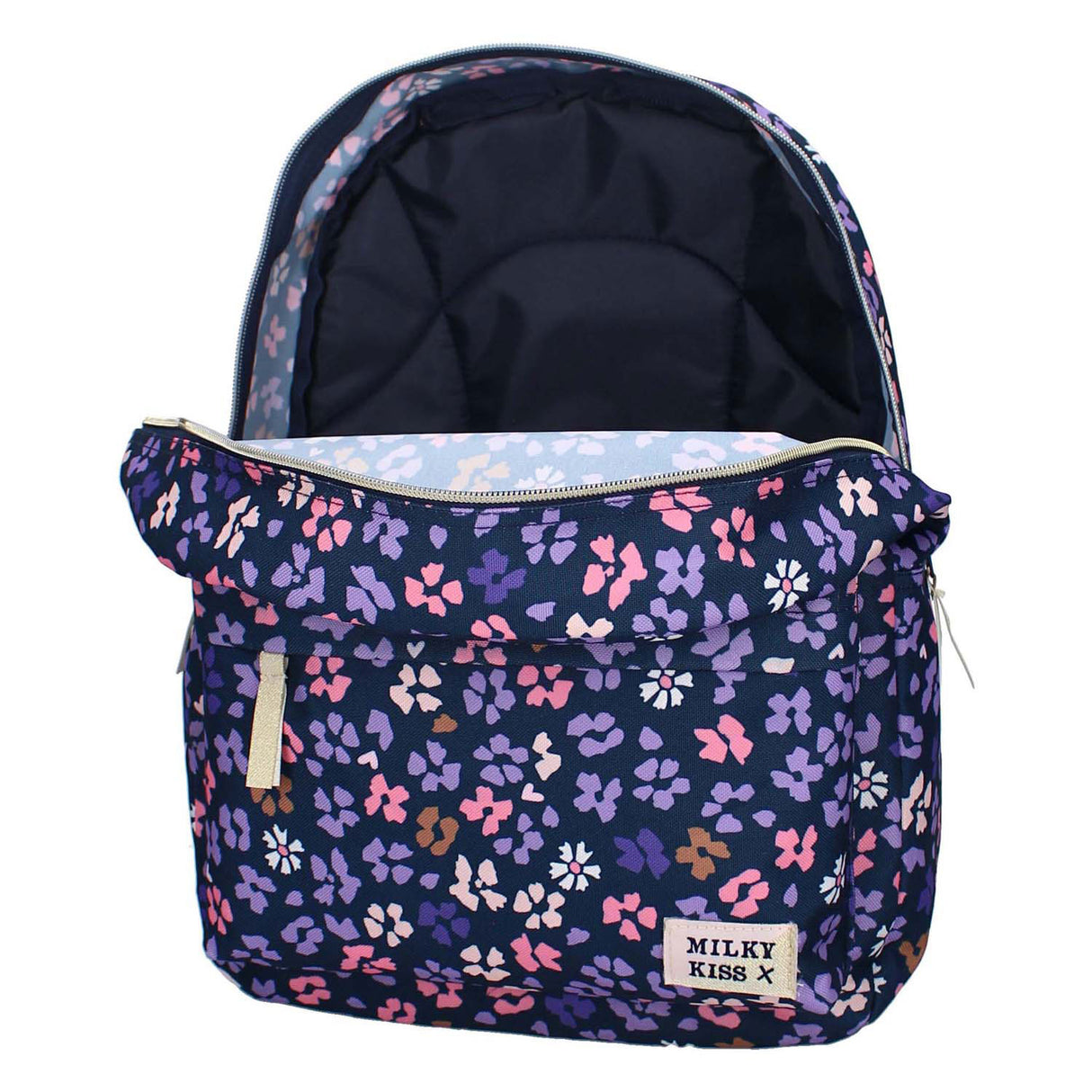 Milky kiss rugzak prestige - bloemenprint