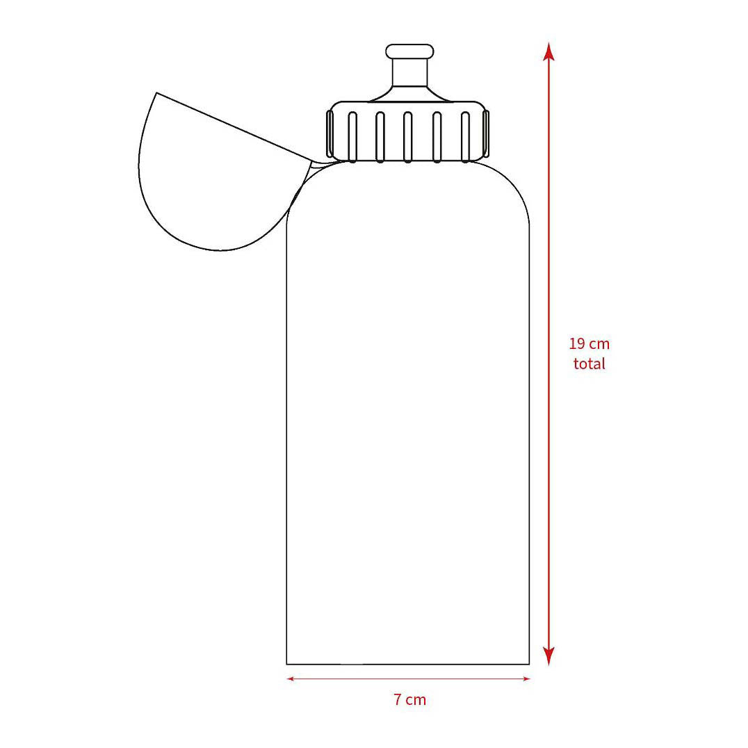 Vadobag dricksflaska hello kitty aluminium 500ml
