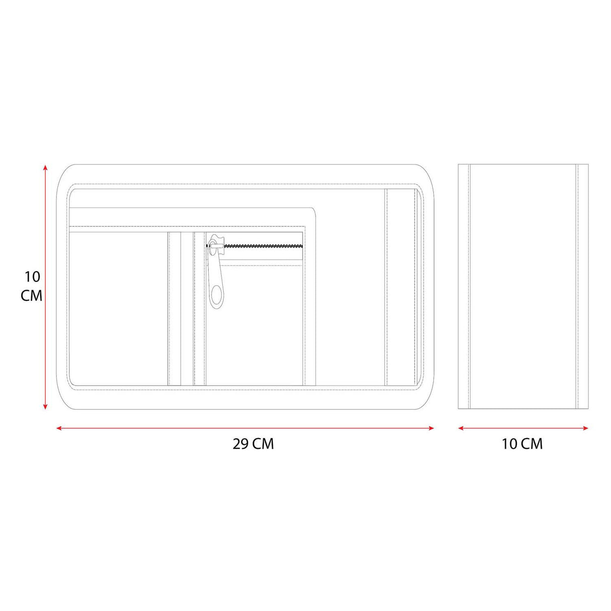 Vadobag blå plånbok bästa vänner kul
