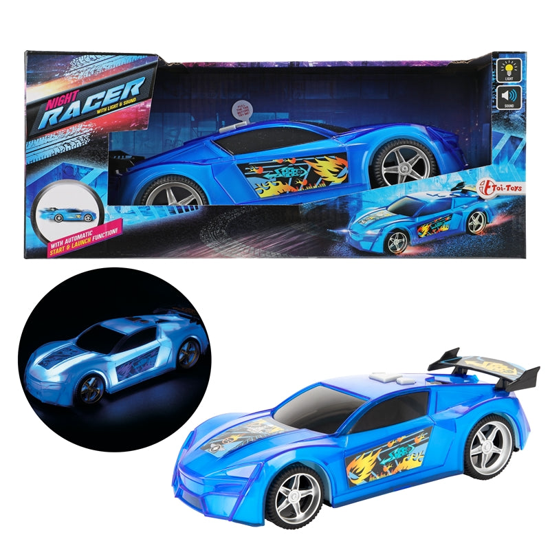 Toi-toys toi toys rally racing car blue + l-g