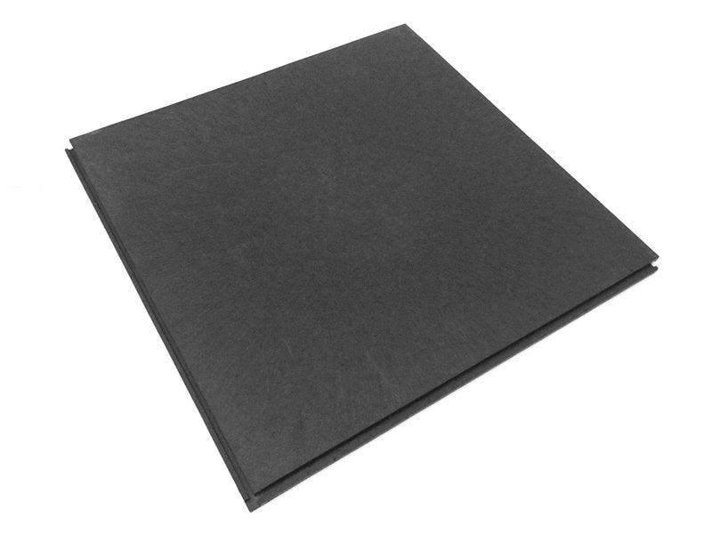PVC floor tile 50x50x1 per piece - black