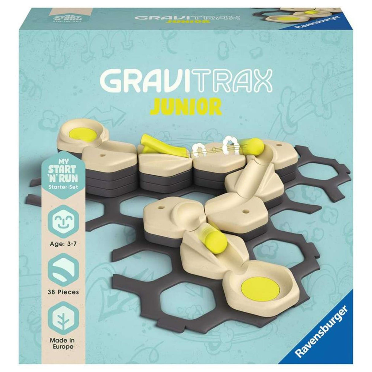 Sraith tosaithe sóisearach Ravensburger gravitrax s