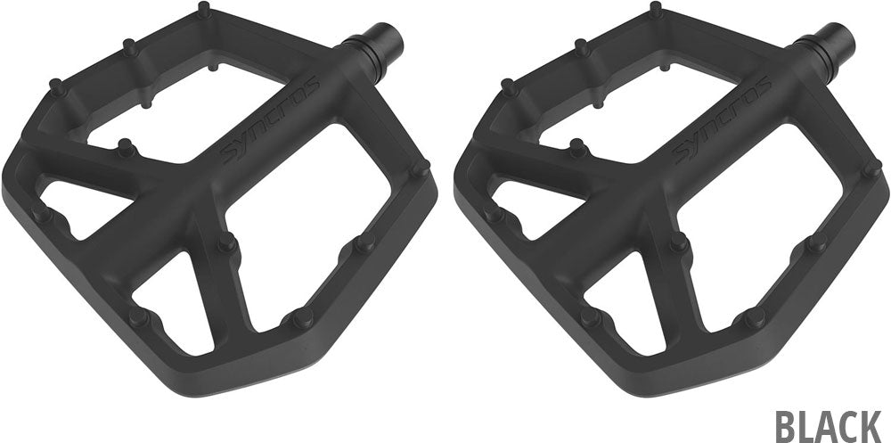 Syncros squamish iii platform pedals | florida red
